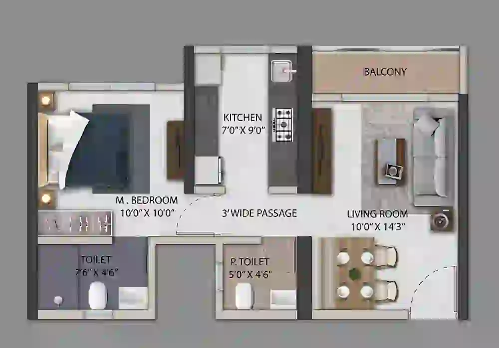 1 BHK
